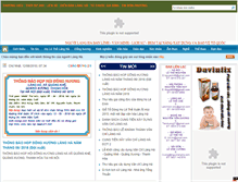 Tablet Screenshot of nguoilangha.com